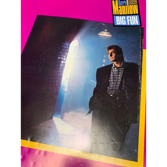 Barry Manilow 1987 Big Fun Tour De Force Concert Program Book - Picture 2 of 8